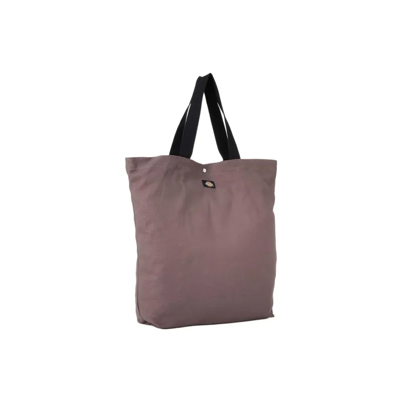 Dickies Cotton Patchwork Canvas Tote Bag Shopping Bag Handbag Unisex Charcoal-2