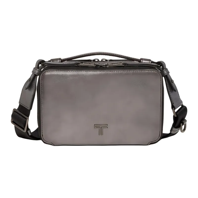 TUMI Leather Handbag Shoulder Bag Crossbody Bag Regular Women's Metallic-0