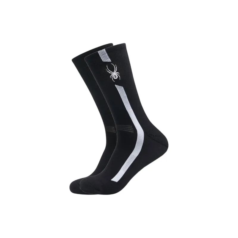 SPYDER Mid-Calf Socks Unisex 1 Pack Black-0