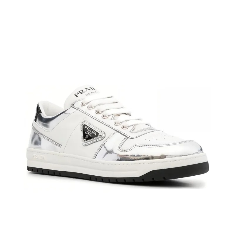PRADA Downtown Trainers 'White Silver' Women's-2