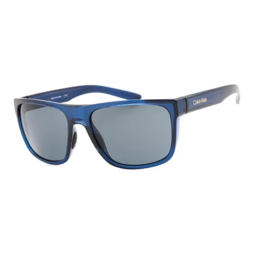 CALVIN KLEIN Injection-Molded Propionate Salt Rectangular Sunglasses Men's