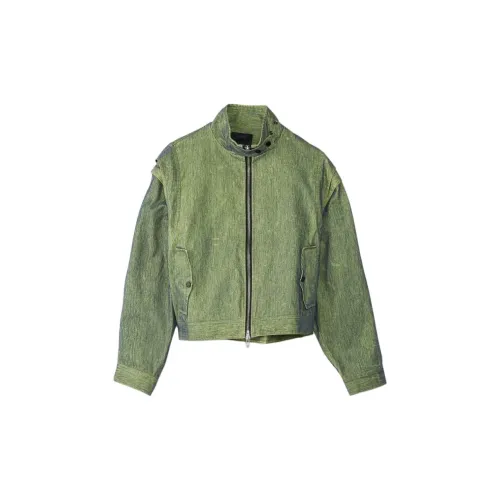 FRIED RICE Jackets Men Green