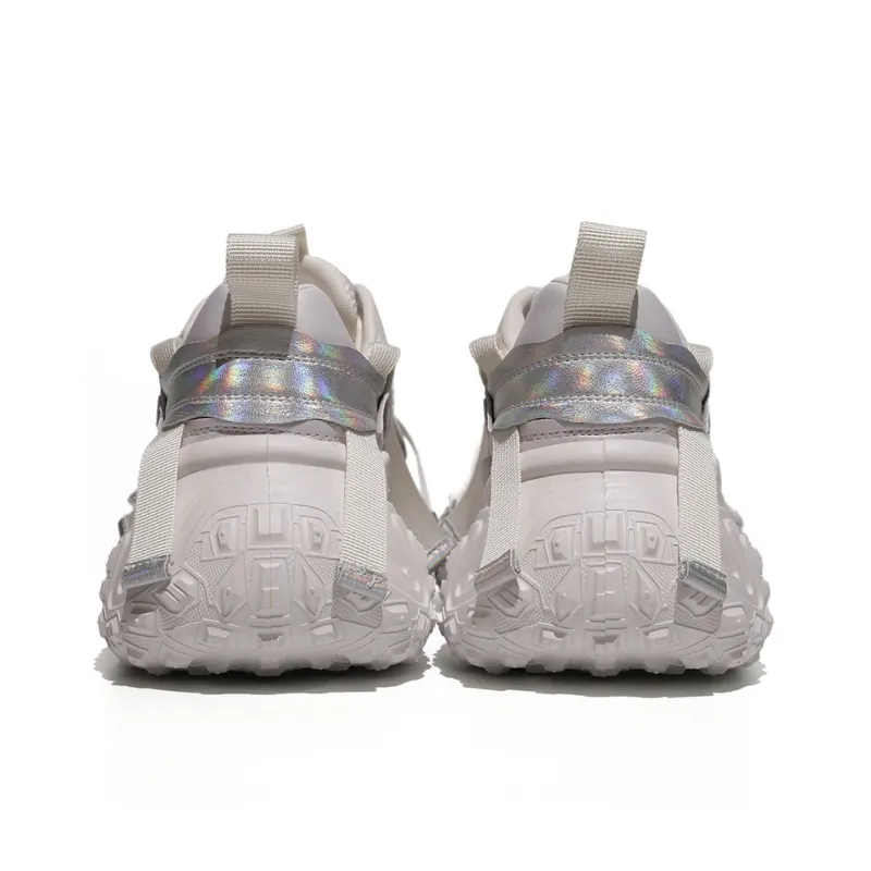 XIAOFAMIAO Breathable Height Increasing Low-Top Chunky Sneakers Women's-9