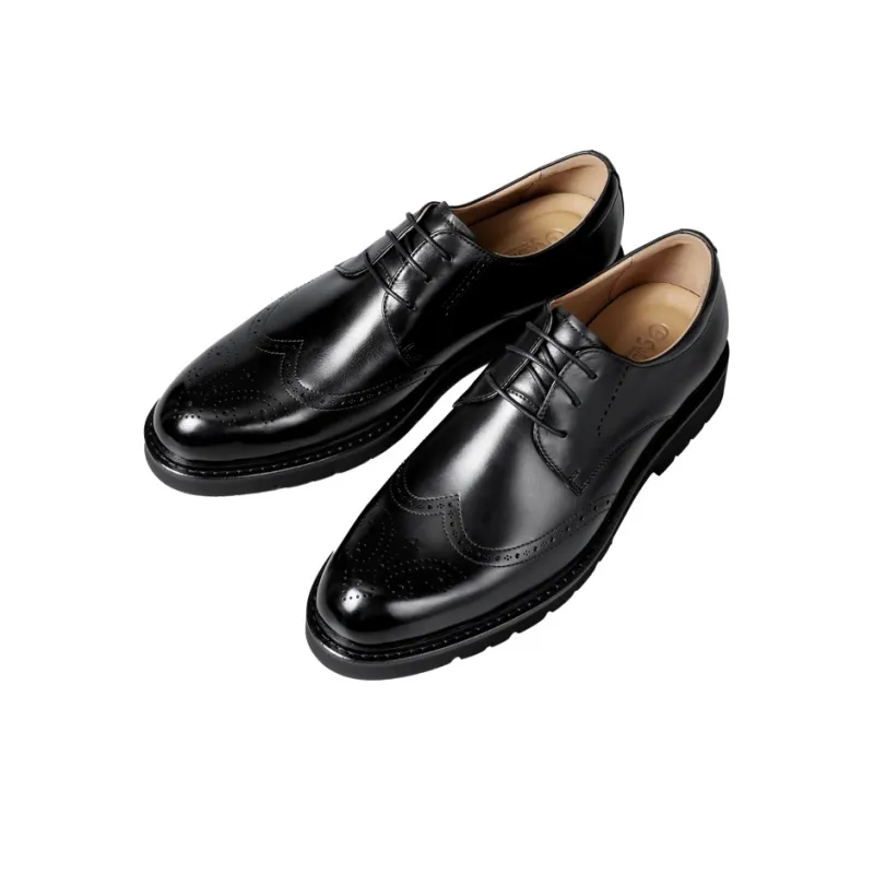 GOLDLION Dress Shoes Men's Black-1