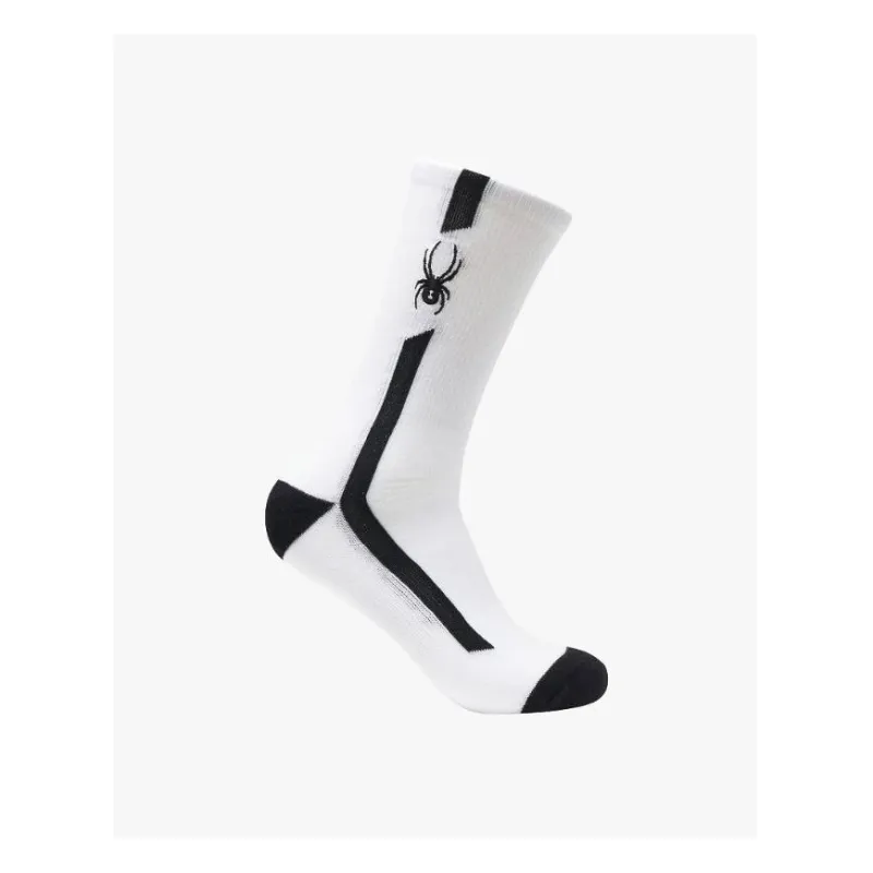 SPYDER Mid-Calf Socks Unisex 1 Pack White-2