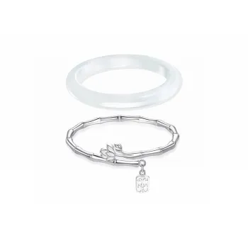 Muyan Colored Glaze Bangles Women's