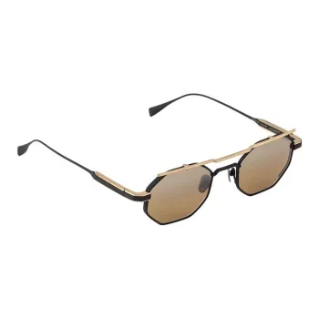 Yohji Yamamoto Titanium Aviator Sunglasses Unisex Multicolor