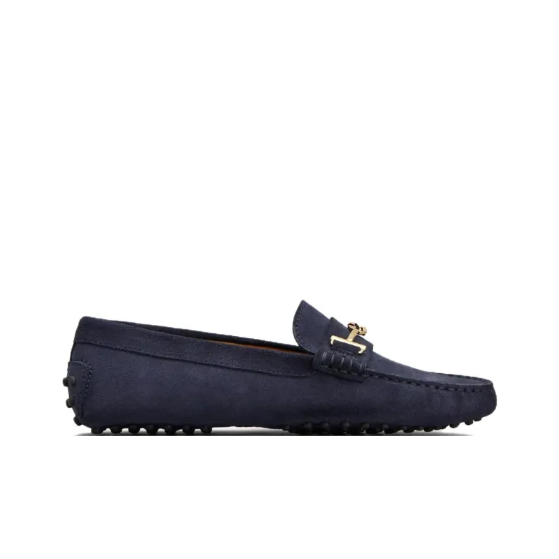TOD'S Gommino Loafers Women's Blue-1