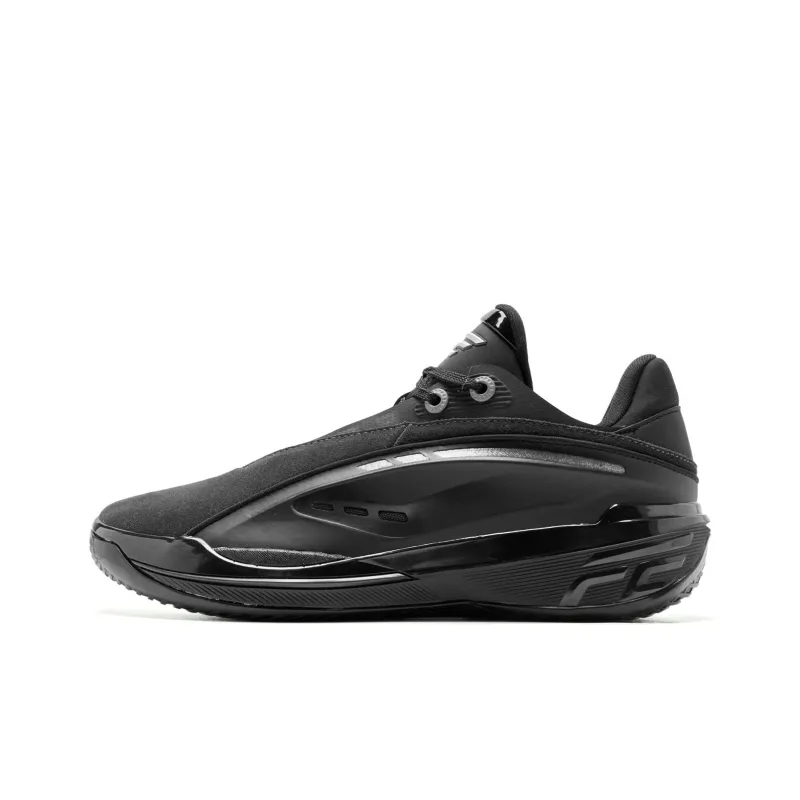 QIAODAN FE2.5 Basketball Shoes Men Low Top Black/Lightning Gray-0