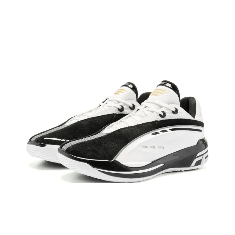 QIAODAN FE2.5 Basketball Shoes Men Low Top Jordan White/Black-2