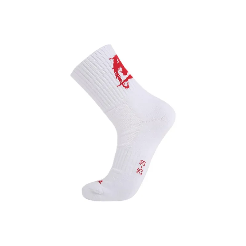 VICTOR Knee High Socks Men's 1 Pack White-0