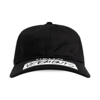 Vetements Logo Patch Baseball Cap