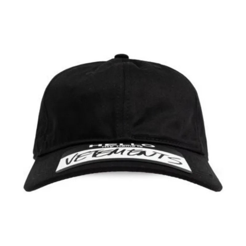 Vetements Logo Patch Baseball Cap-0