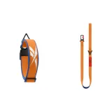 Vibrant Orange Leash+Collar Combination