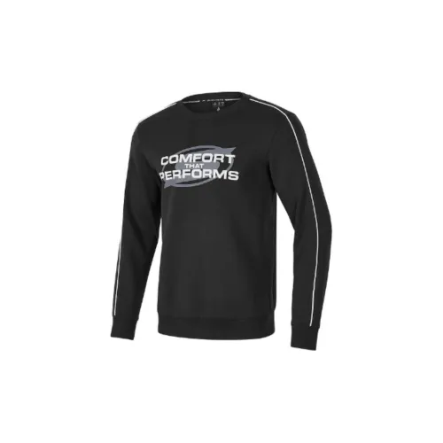 Skechers Basic Sports Series Sweatshirts Men Carbon Black