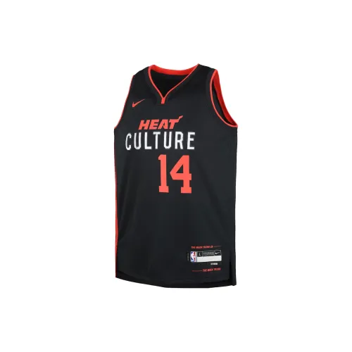 Nike X NBA Miami Heat Basketball Jerseys Men Black