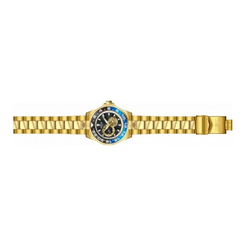 INVICTA Wrist Watch Automatic Mechanical Movement Stainless Steel Strap 47mm Black Dial Men's Watches-3