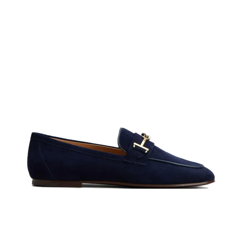 TOD'S Logo plaque Leather Loafers-1