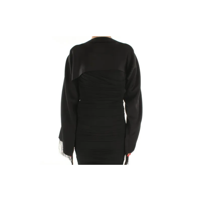 Burberry Shawls Unisex Black-3