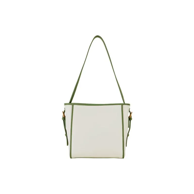 Hush Puppies Synthetic Leather Tote Bag Shopping Bag Shoulder Bag Handbag Medium Size Women's Green-3
