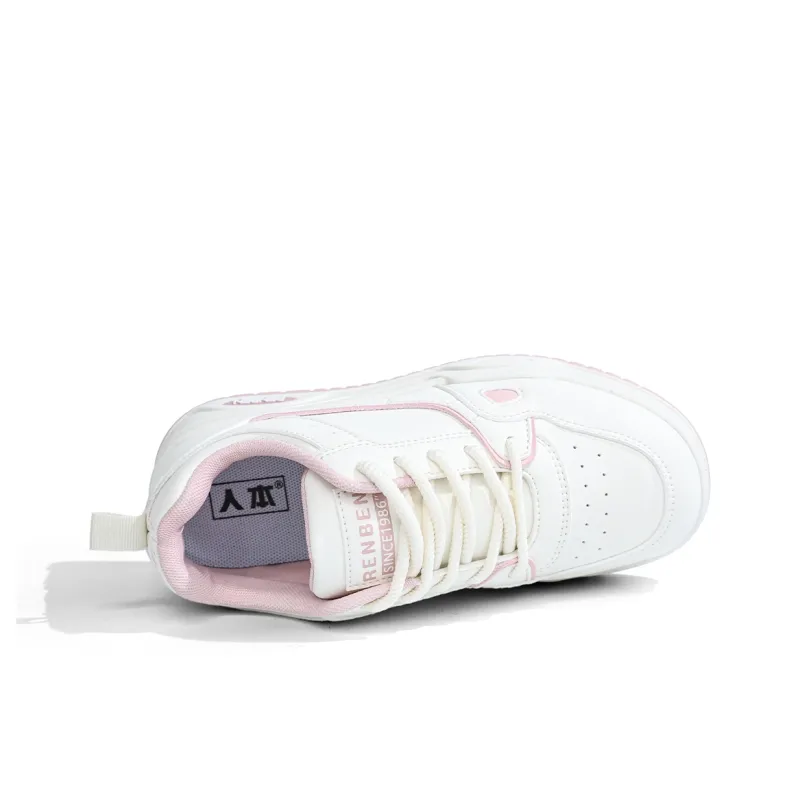 RENBEN Durable Lightweight And Breathable Low-Top Skateboard Shoes Women's-8