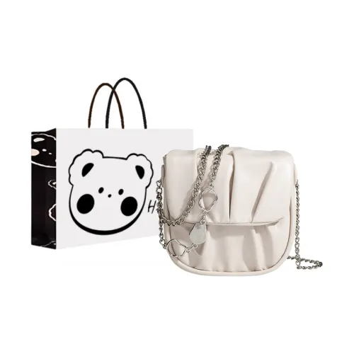 NX DOUGHNUT PU Shoulder Bag Regular Women's White