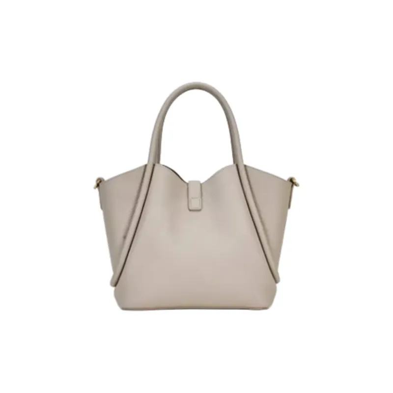 Hush Puppies Cow Leather Shoulder Bag Crossbody Bag Handbag Medium Size Women's Brown/Khaki/Light Green-9