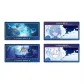 Holographic Collectible Card Set (Includes AB Two Cards, Each Holographic Card Has Two Frames)