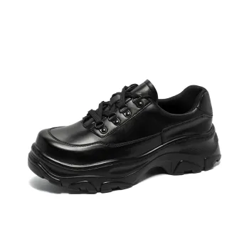 Chi Wolf Low Top Chunky Sneakers Men's Black