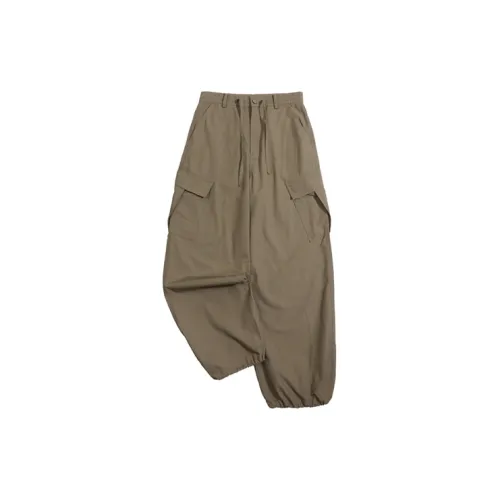 COUNTRY MOMENT Cargo Pants Unisex Khaki