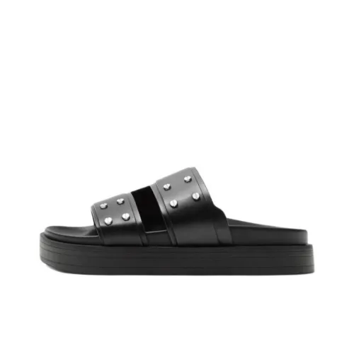 ZARA Slide Slippers Men Black