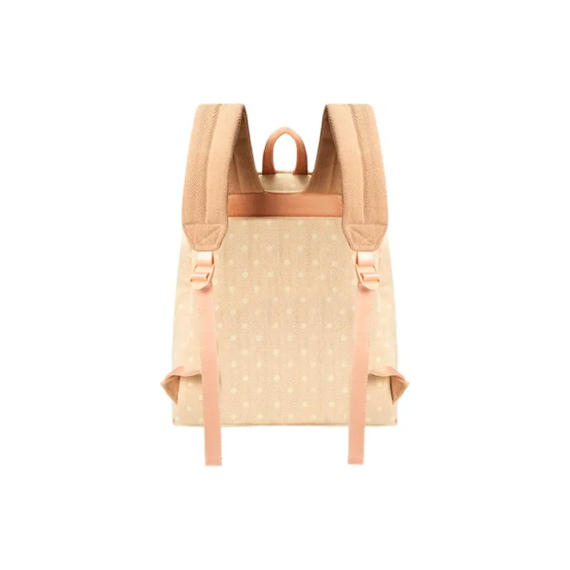 Disney Fabric Backpack Regular Unisex Milk Tea-3