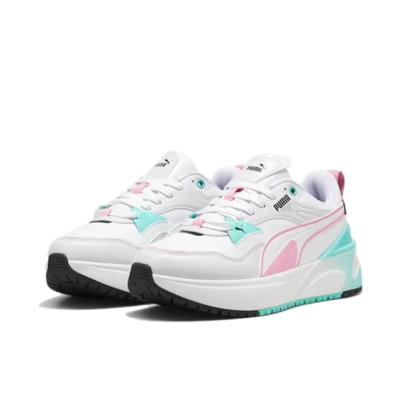 PUMA R78 Slip Resistant Breathable Low Top Casual Shoes Women's White-2