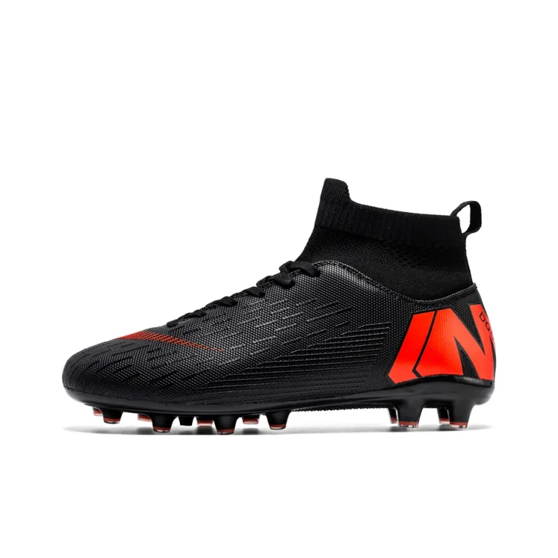 Kuding AG Rubber Short Studs TF Rubber Broken Studs Breathable Coverage Impact-Resistant Soccer Shoes Unisex-11