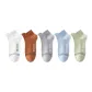 White 1-Brown 1-Light Gray 1-Light Blue 1-Light Green 1[5 Pack]
