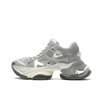 DAPHNE LAB Sugar Drop Chunky Sneakers Women's Silver