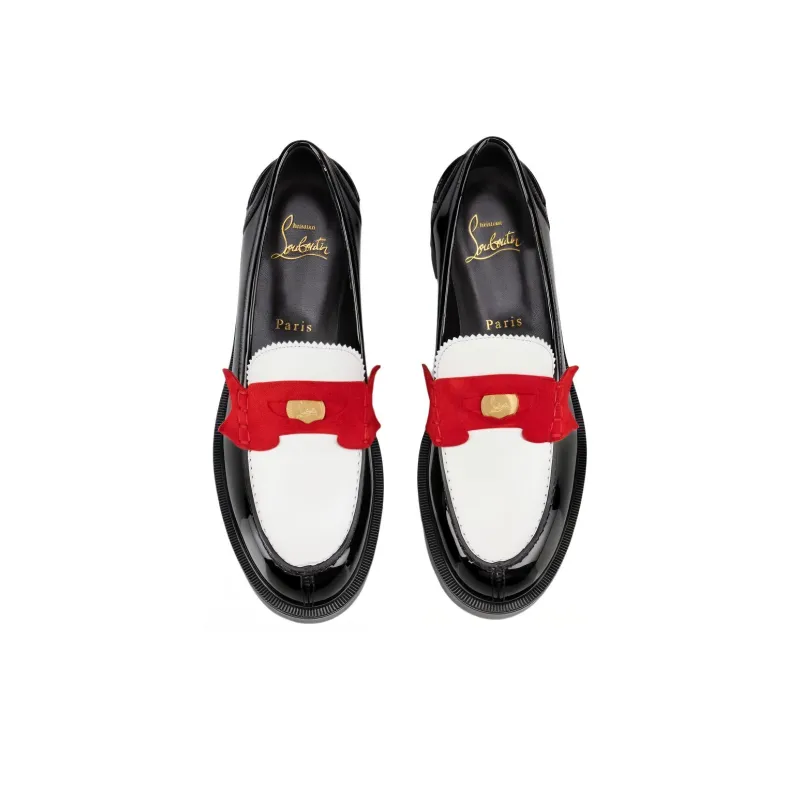 CL Penny Lug Loafers Women's Black-3