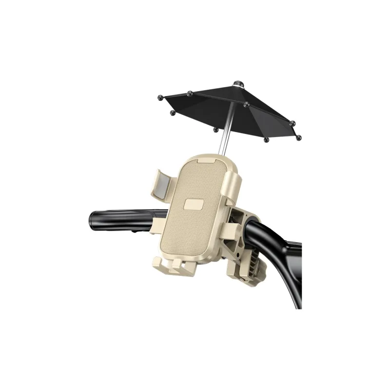 Shinco Phone Stands Electric Vehicle Anti Shake Delivery Navigation Cycling Stand Stable Clamp With ABS-8
