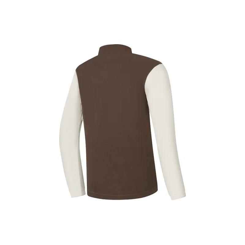 QIAODAN x POLARTEC Mountain God Series Knitwear Men's Cream White-1