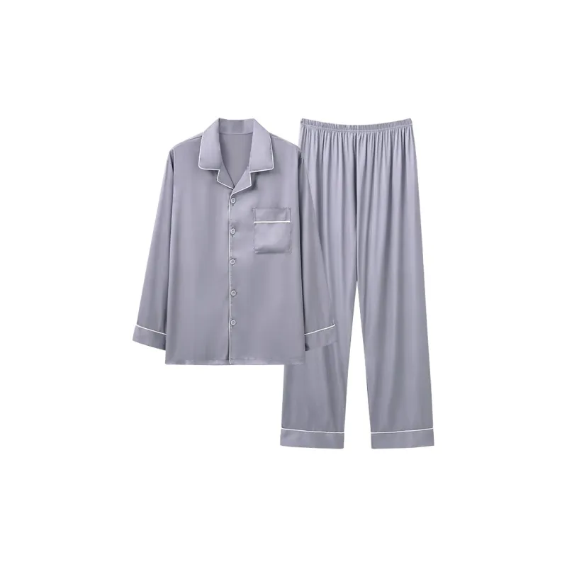 Shanghai Story Pajama Set Men's Premium Gray-0