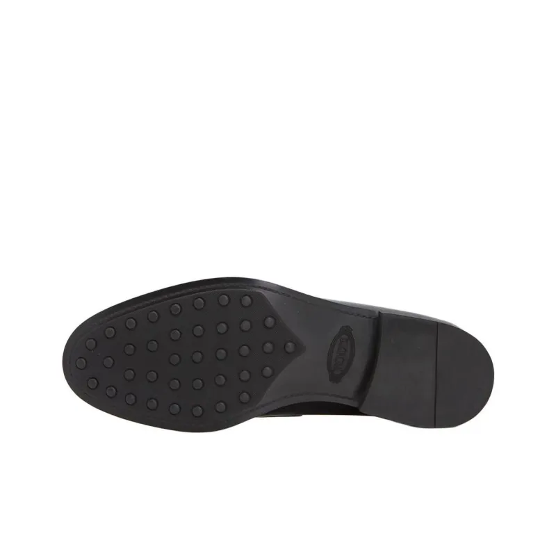 TOD'S Round Toe Slip On Loafers-5