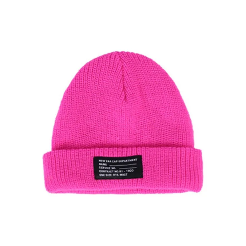 New Era Beanies Unisex Rose Red-1
