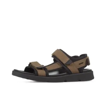 GEOX Beach Sandals Men's Light Olive Green