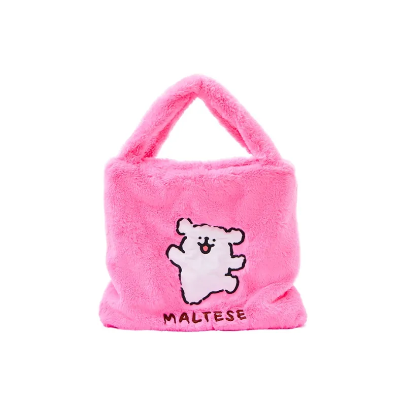 The Green Party Polyester Shoulder Bag Women's Blue White/Bright Pink-3