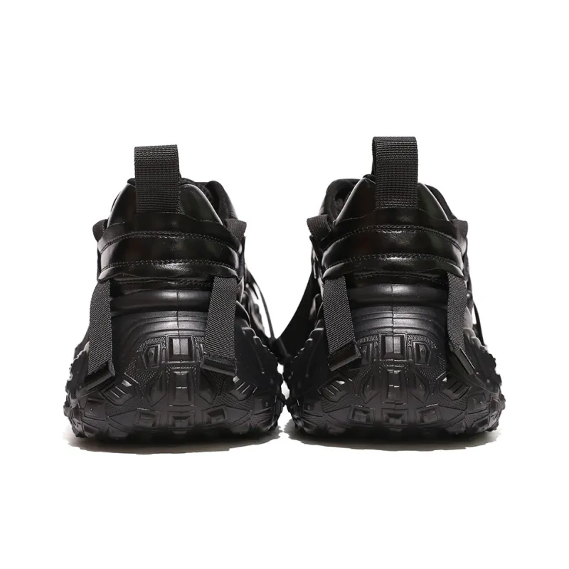 XIAOFAMIAO Breathable Height Increasing Low-Top Chunky Sneakers Women's-14