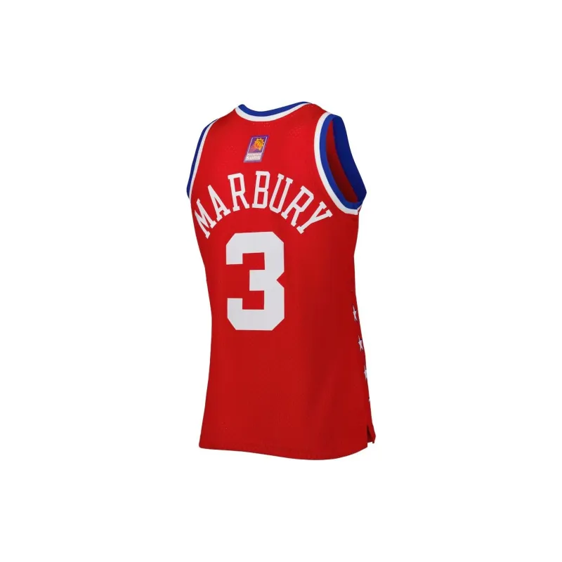 Mitchell & Ness X NBA Western Conference Stephon Marbury 2003 All Star Game Swingman Jersey-1
