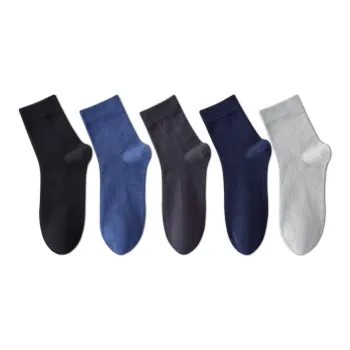 MIIOW Knee High Socks Men's 5 Pack