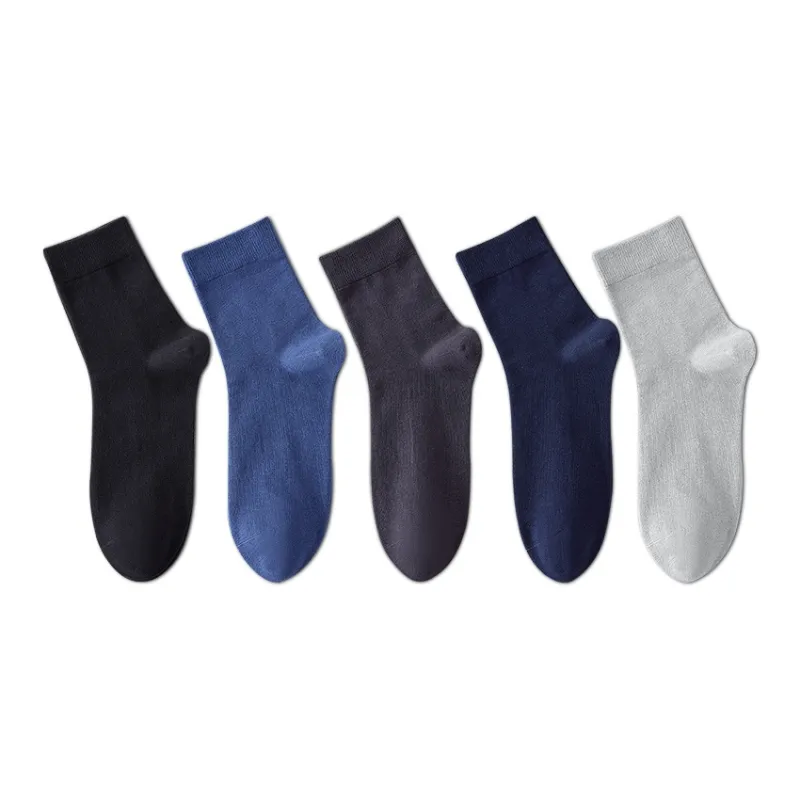 MIIOW Knee High Socks Men's 5 Pack-0