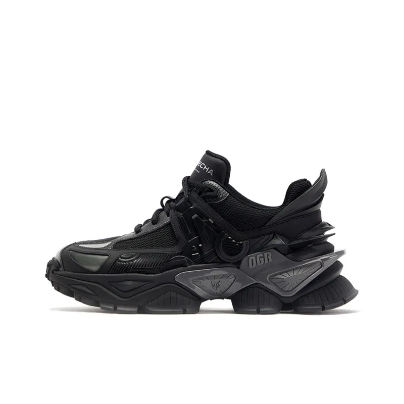 OGR Wanderers Collection Chunky Sneakers Unisex Black-0
