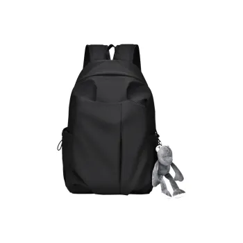 Aini Rabbit Nylon Backpack Regular Unisex Black/White/Gray/Red